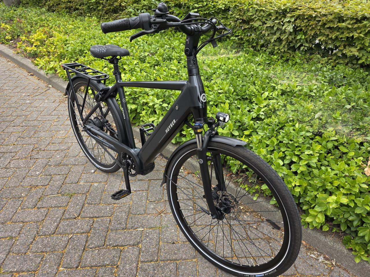 Schitterende Huyser elektrische heren fiets met 630wh accu