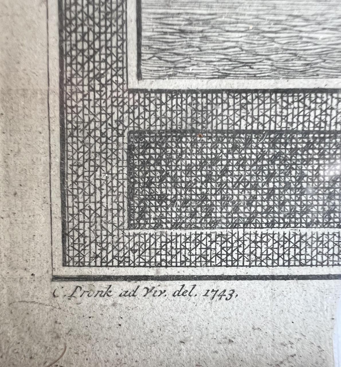 Kopergravure van de Stad Vlissingen