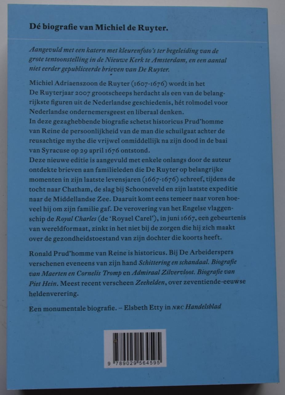 Michiel Adriaenszoon de Ruyter, Rechterhand van Nederland.
