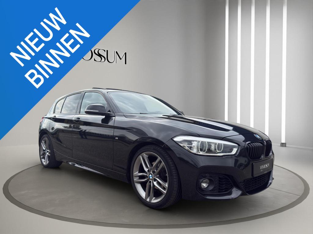 BMW 1 Serie 118i edition m sport shadow high executive | leder | schuif/kan