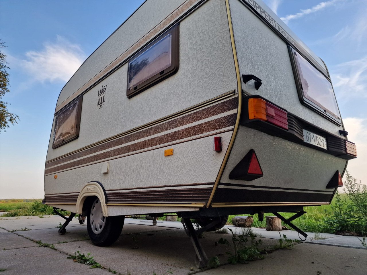 Lichte Caravan in goede staat