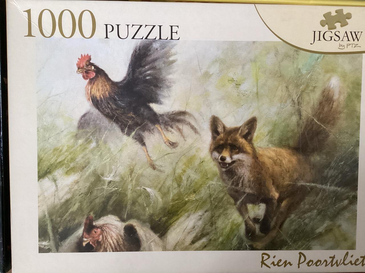 Diverse legpuzzels, 1000 stukjes