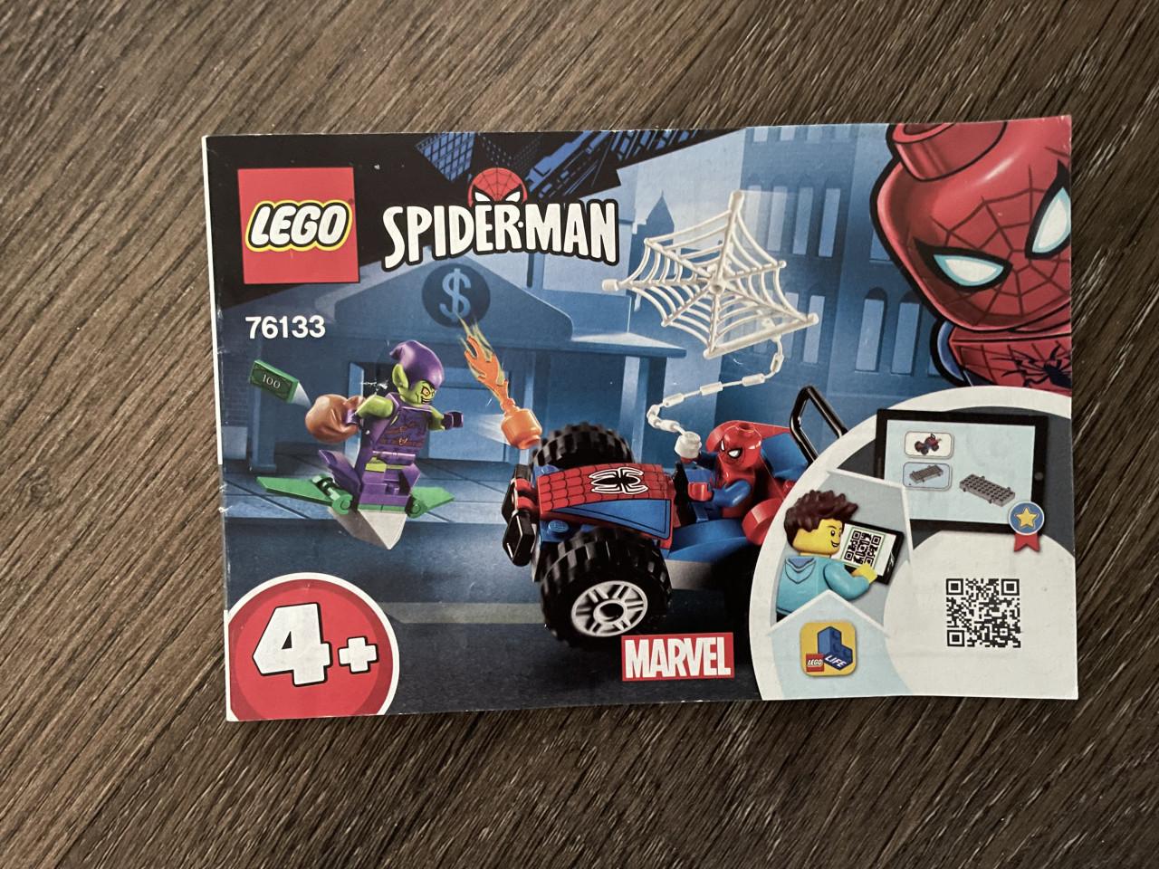 Lego Marvel super helden: Spiderman auto achtervolging 76133