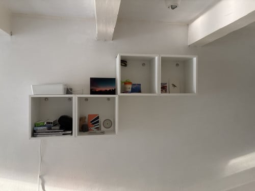 Wandkastje met verlichting