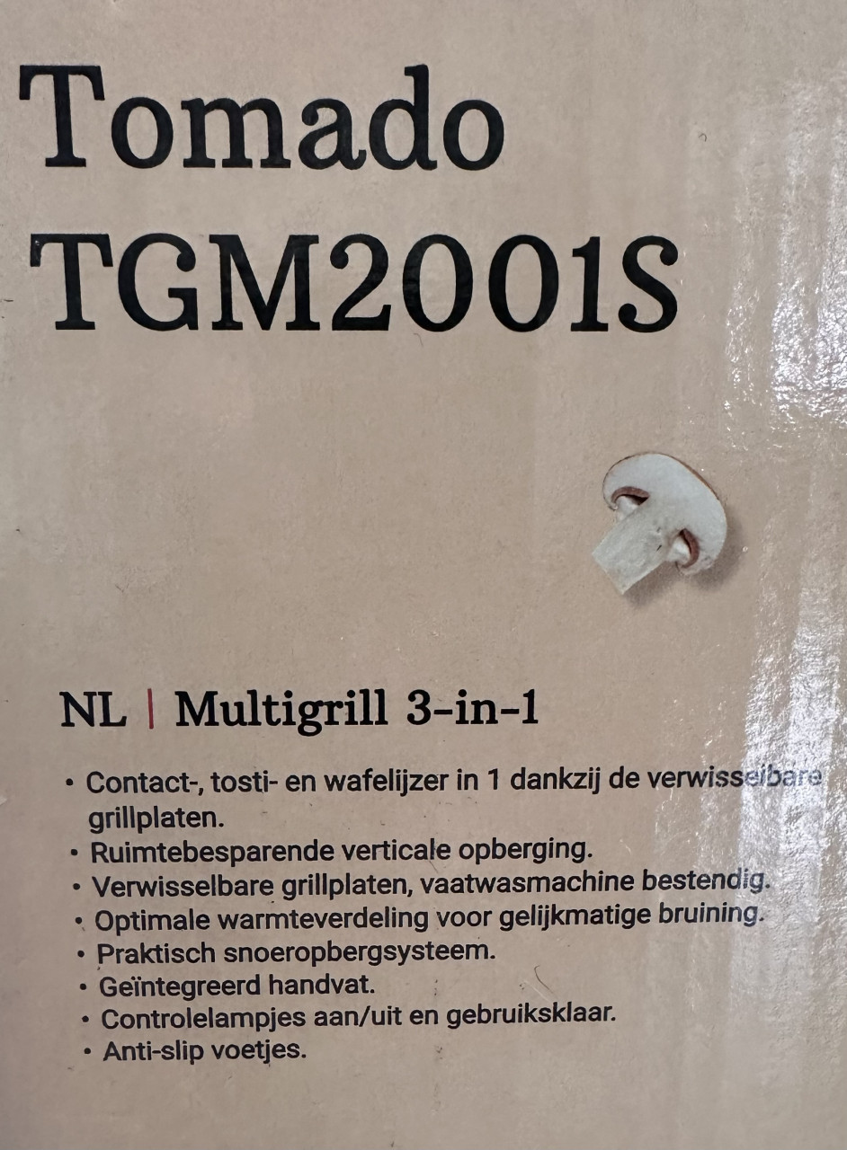 Tomado multigrill 3 in 1