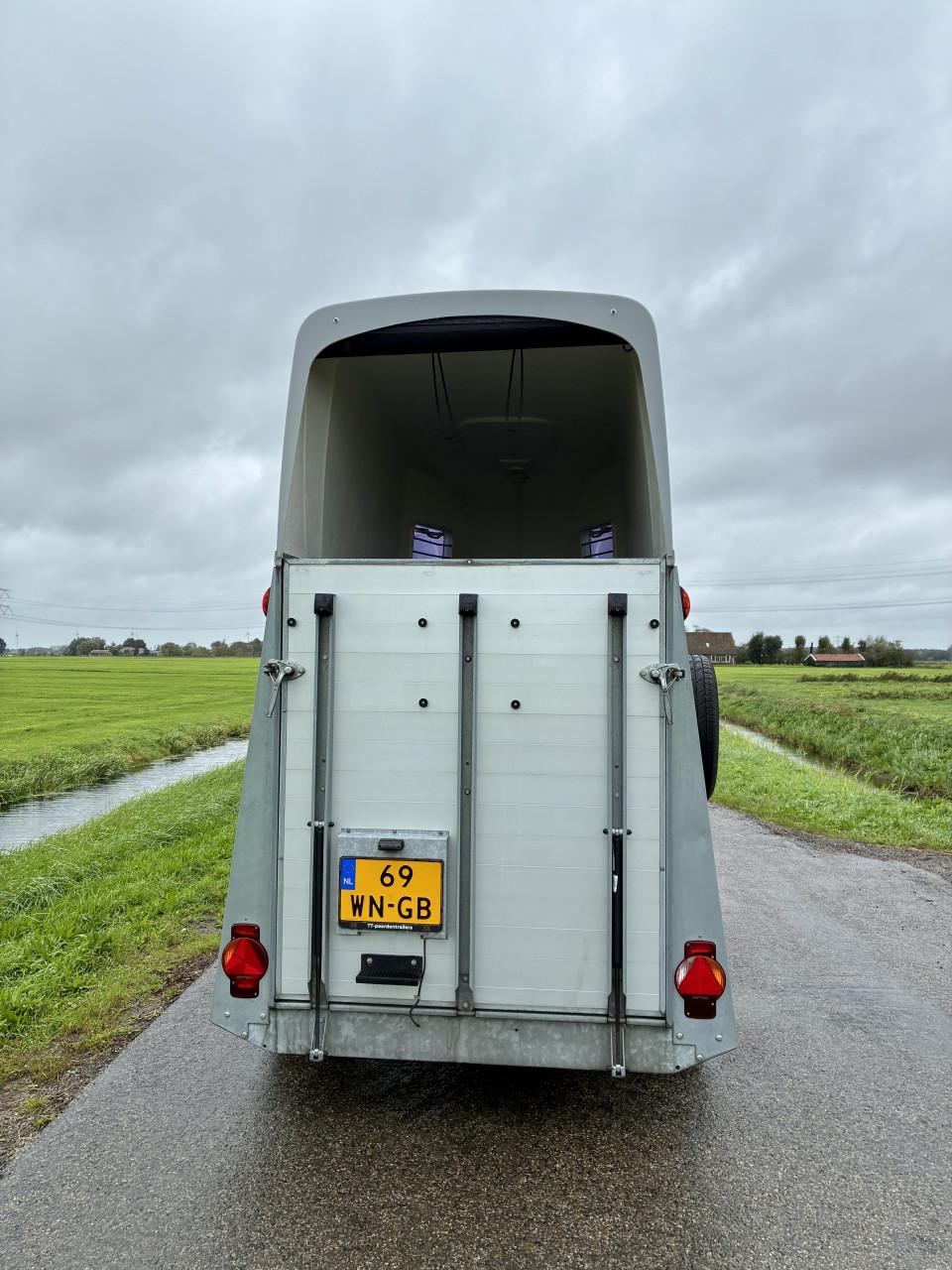 Volledig aluminium 1,5 paards Humbaur
