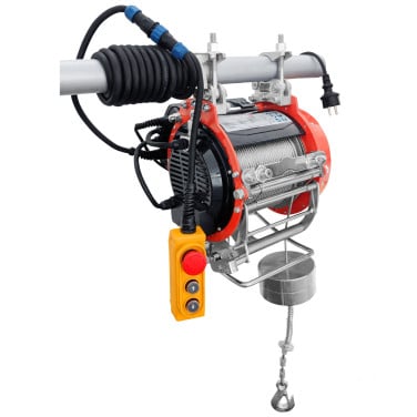 Professionele takel, bouwtakel, lier, kraan 800kg / 32m kabel