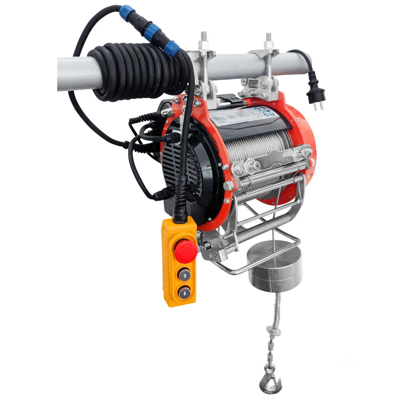 Professionele takel, bouwtakel, lier, kraan 800kg / 32m kabel