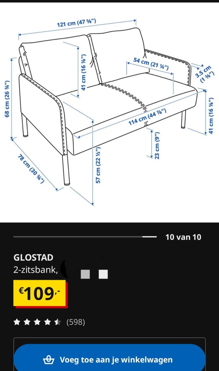 Bankje ikea