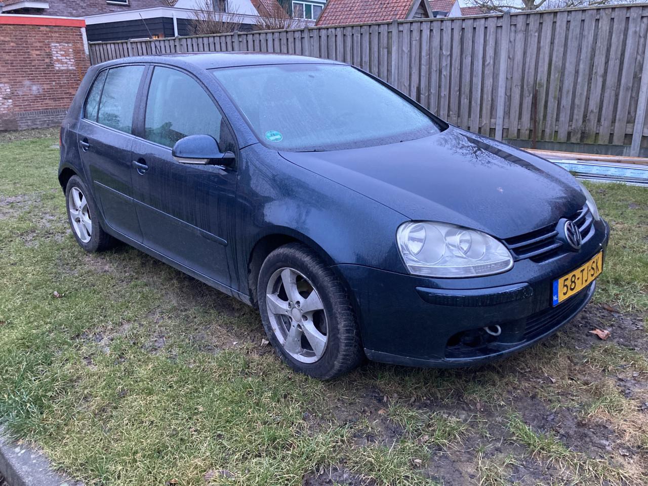Volkswagen golf V Blauw