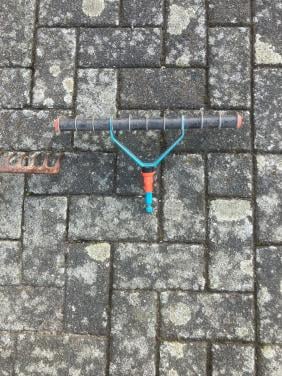 Gardena verticuteer hark