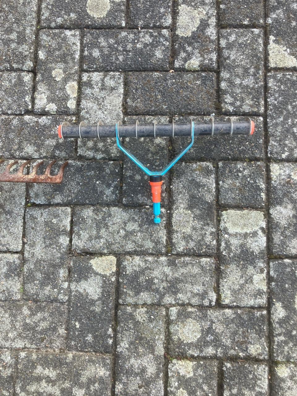 Gardena verticuteer hark