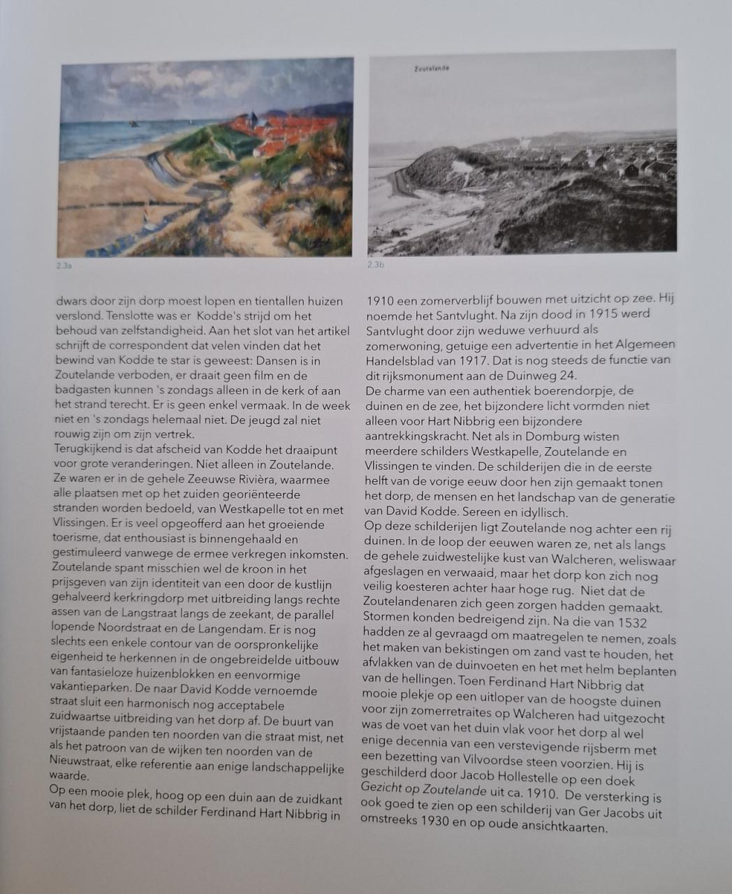 De Zeeuwse Rivièra, Actueel landschap in een zee van tijd. Door  Kees Bos