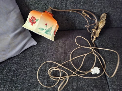 Oude wand lamp