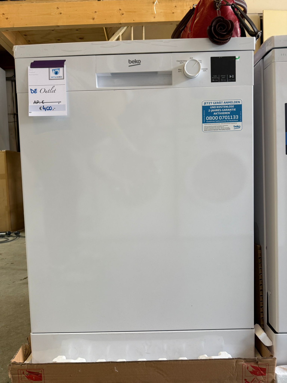 Beko vaatwasser - wit(Nieuw/Outlet)