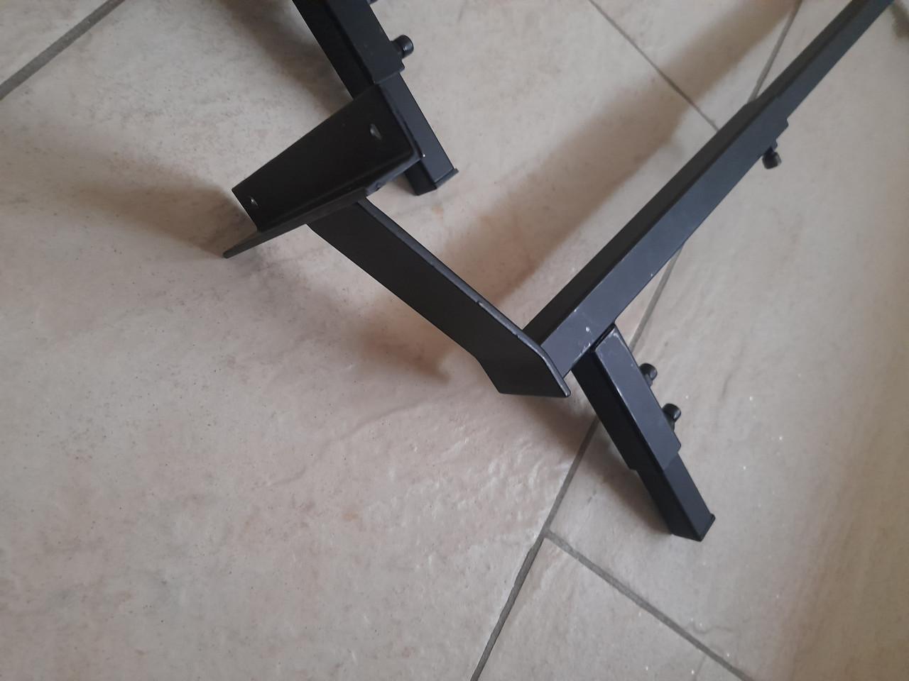 Poten set  voor 2 persoons bed van 140/160/180 breed (verstelbaar) i.g.st.