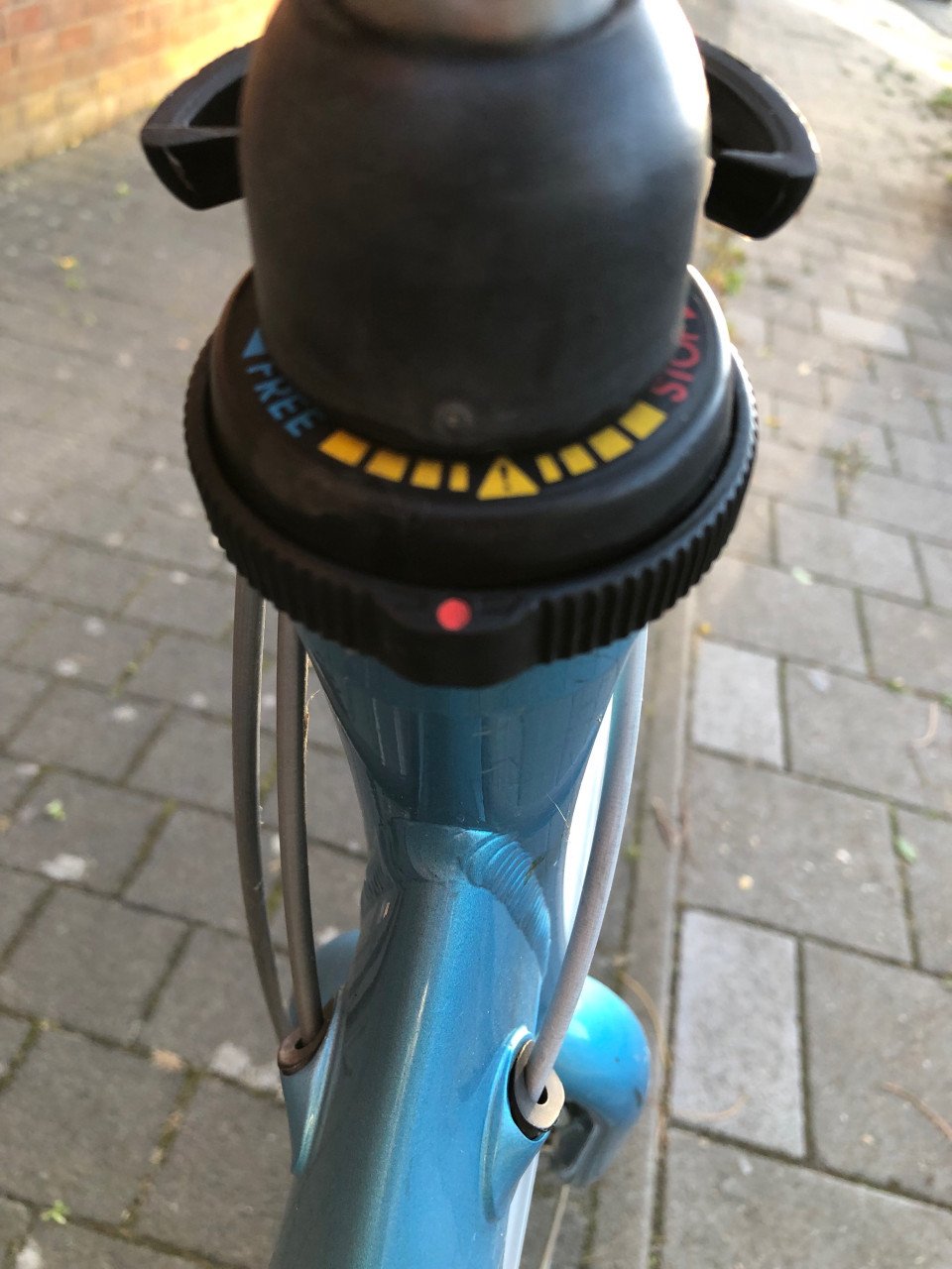 Damesfiets.