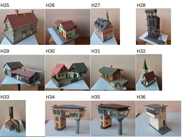 Onderdelen Märklin Modelspoorbaan schaal HO