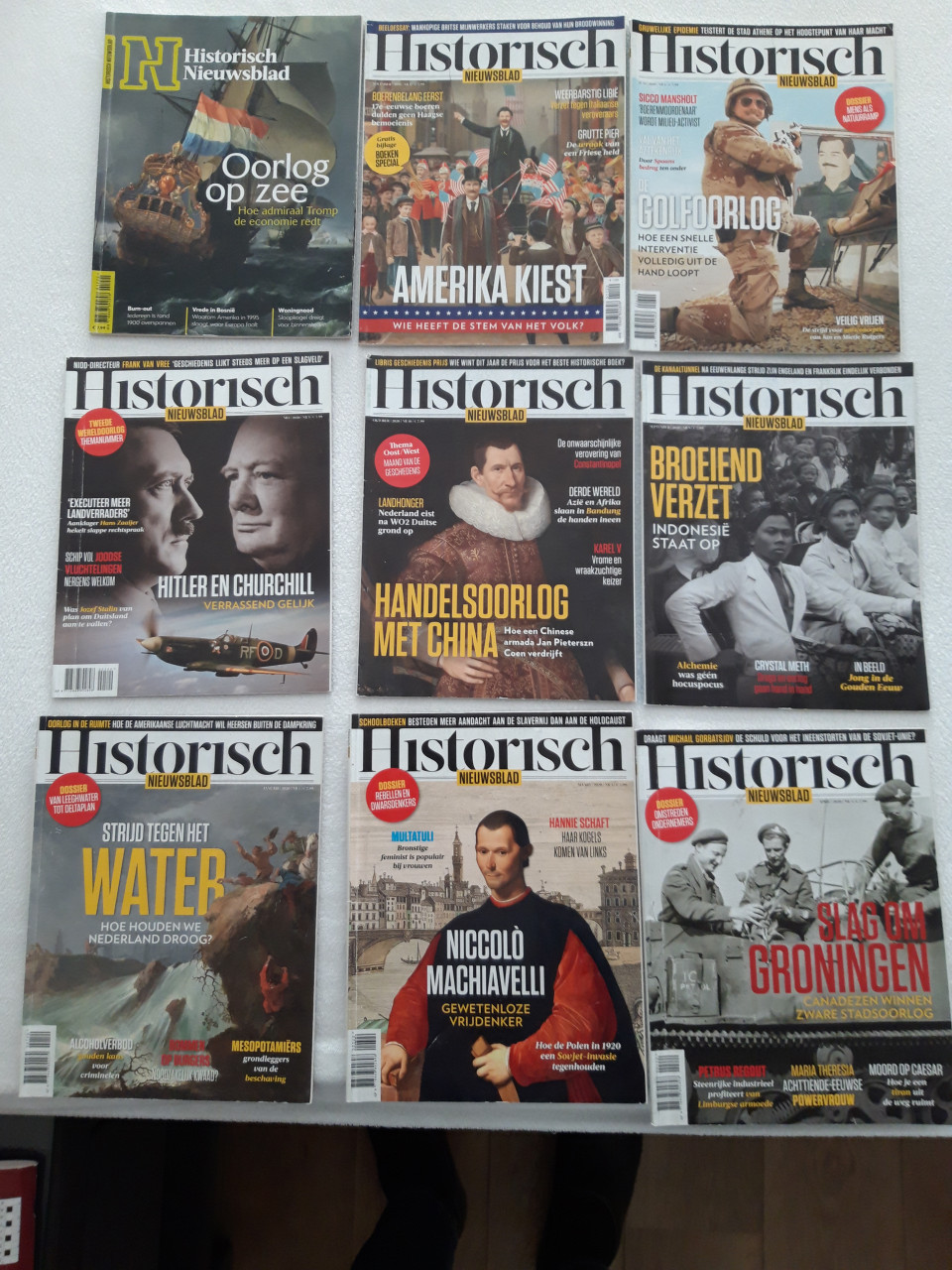 Selectie tijdschriften geschiedenis