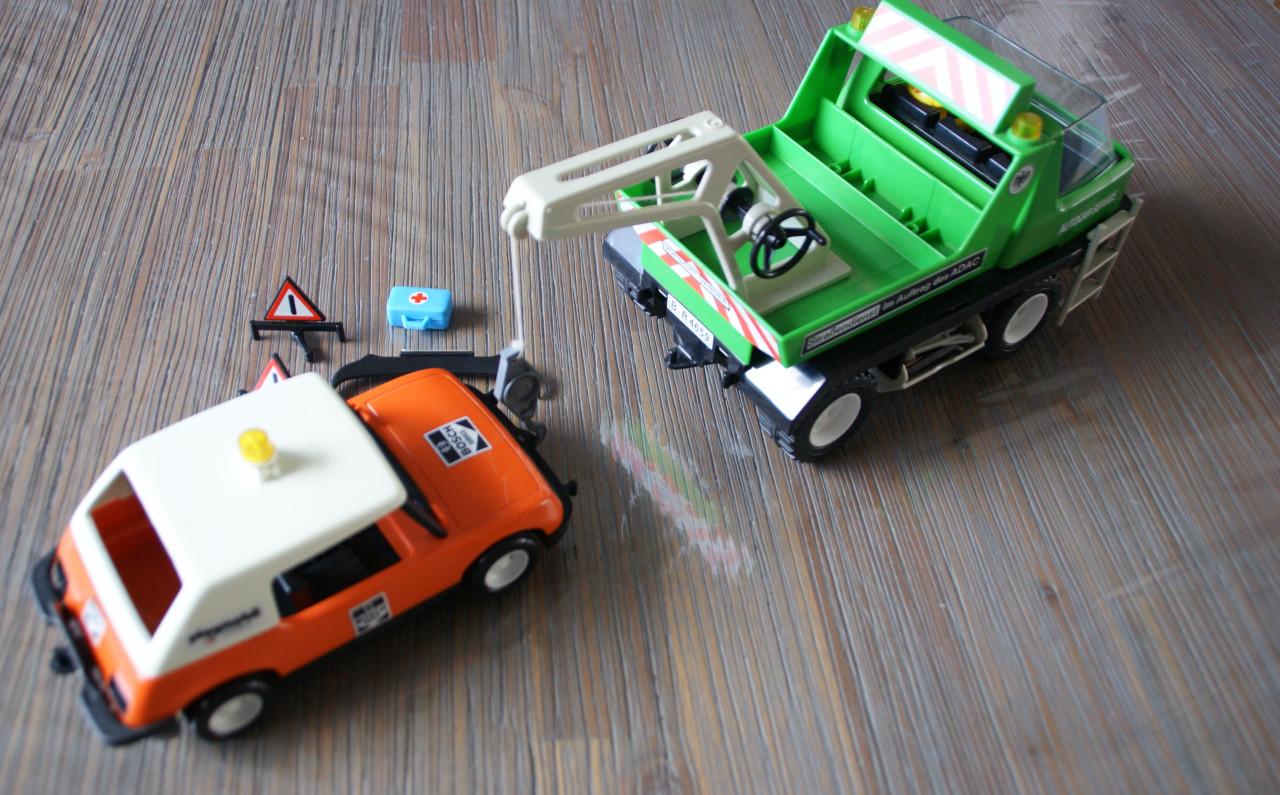 Playmobil ADAC Takelwagen & Wegenwachtauto