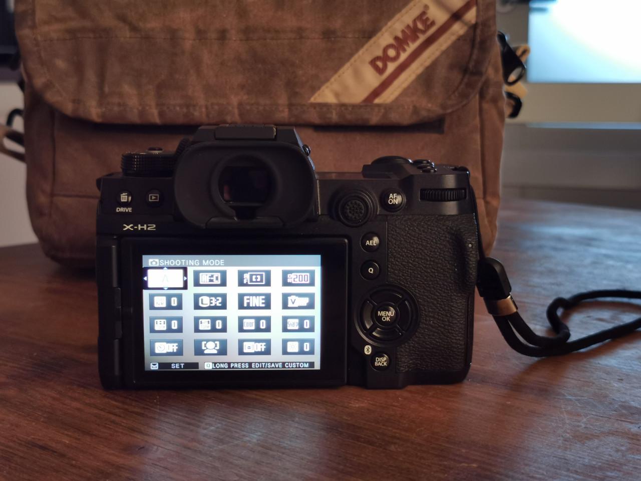 Fujifilm X-H2 digitale systeemcamera + 33mm, 18-55mm, 55-200mm