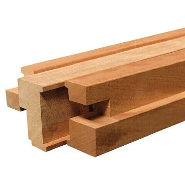 Kozijn Meranti 56x90mm stomp 93x231.5cm vrd  *ACTIE € 45,- st.