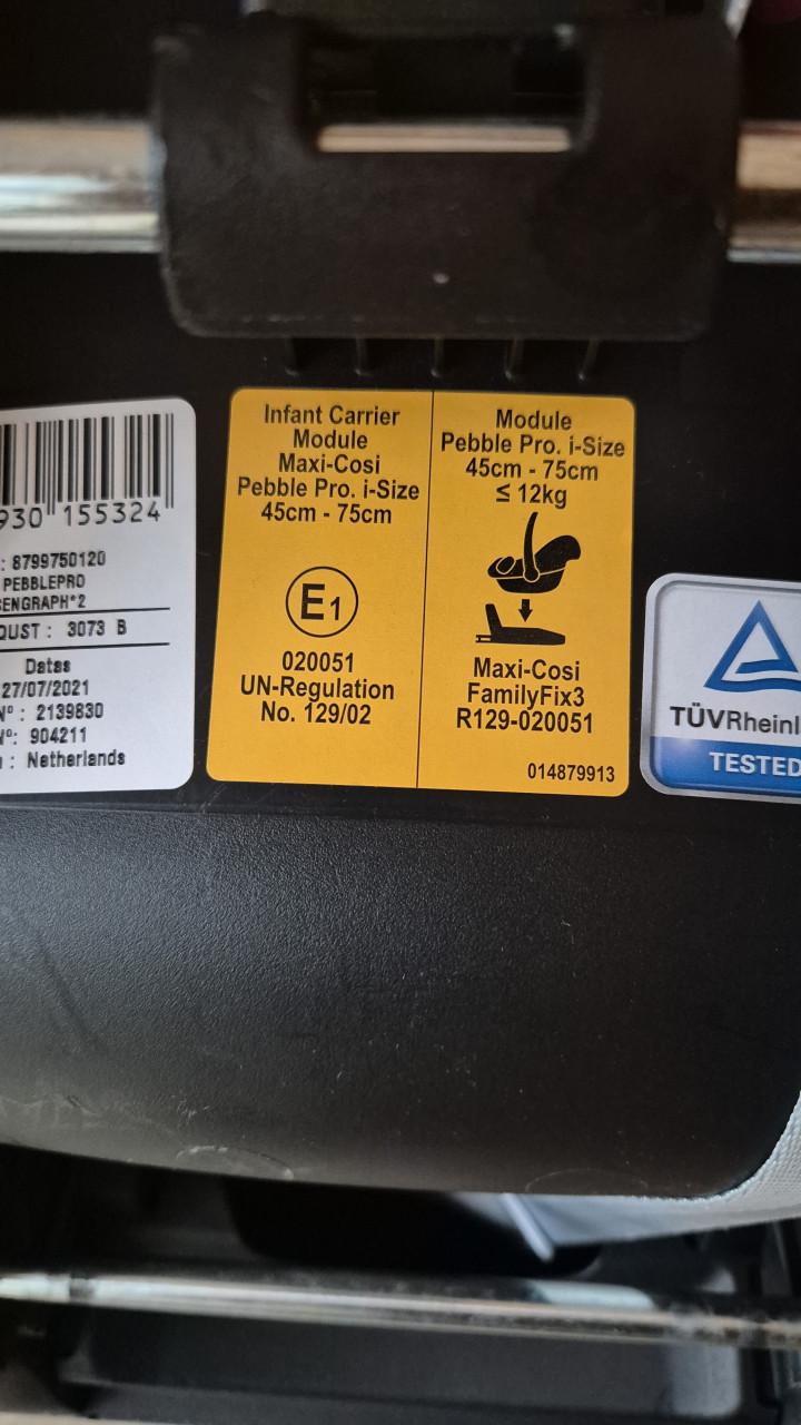 Maxi cosi pebble pro