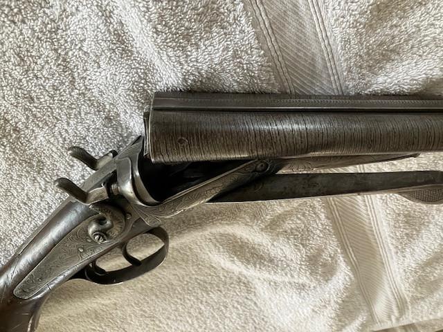 Antiek vrijgesteld Jachtgeweer uit 1850