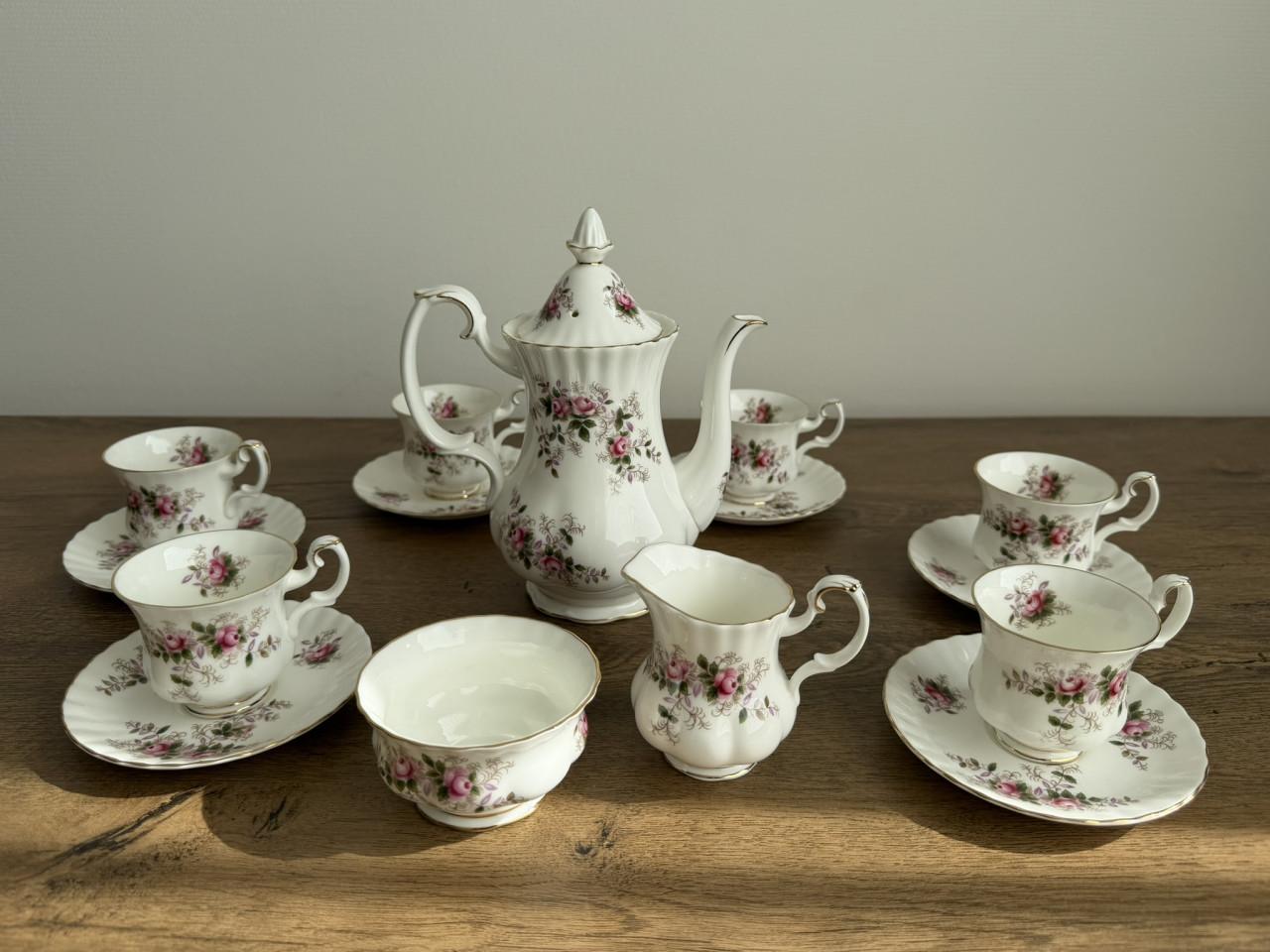 Royal Albert Lavender Rose 6-persoons set