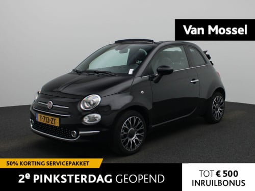 Fiat 500 C 1.0 hybrid dolcevita | navigatie | climate control | virtual coc
