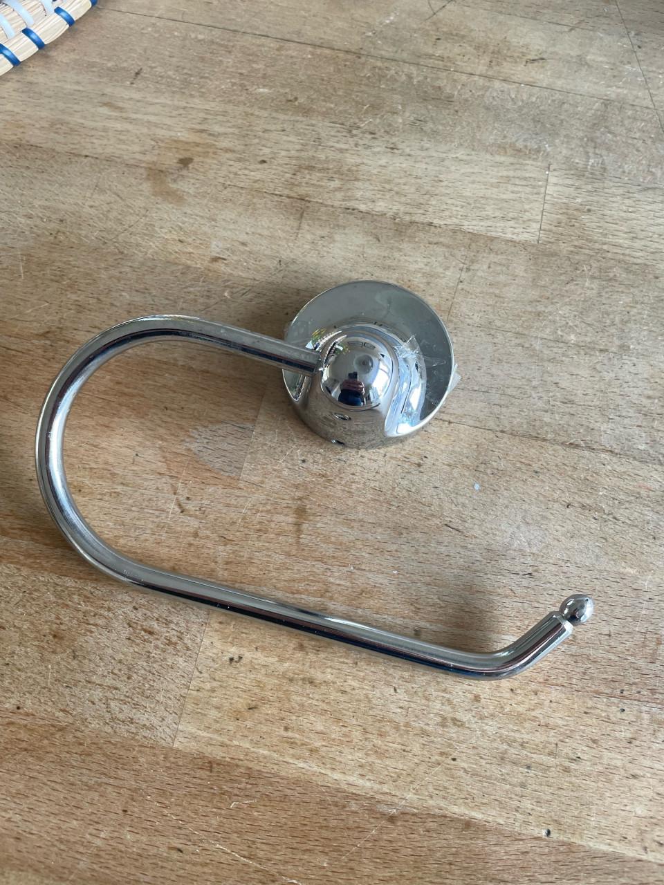 Chromen wcrol houder