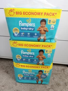 Luiers Pampers baby-dry maat 2
