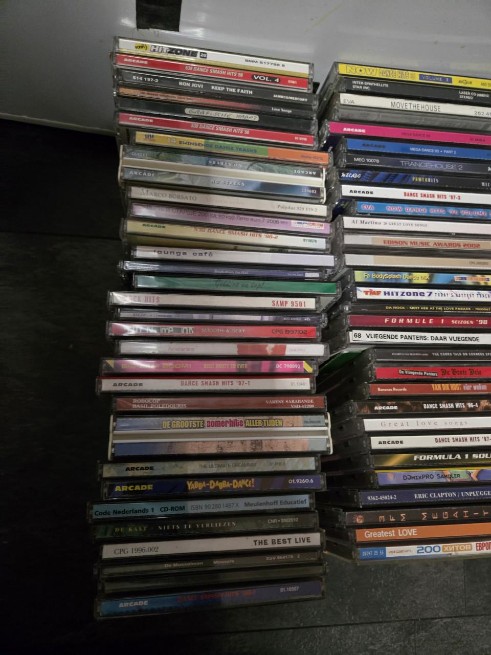 60 stuks CD's Allerlei + 13 kopies