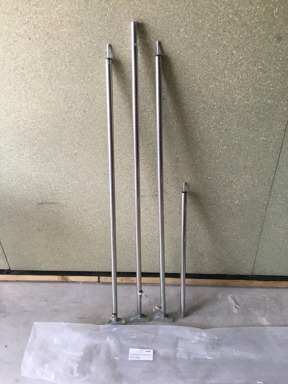 Tent stokken
