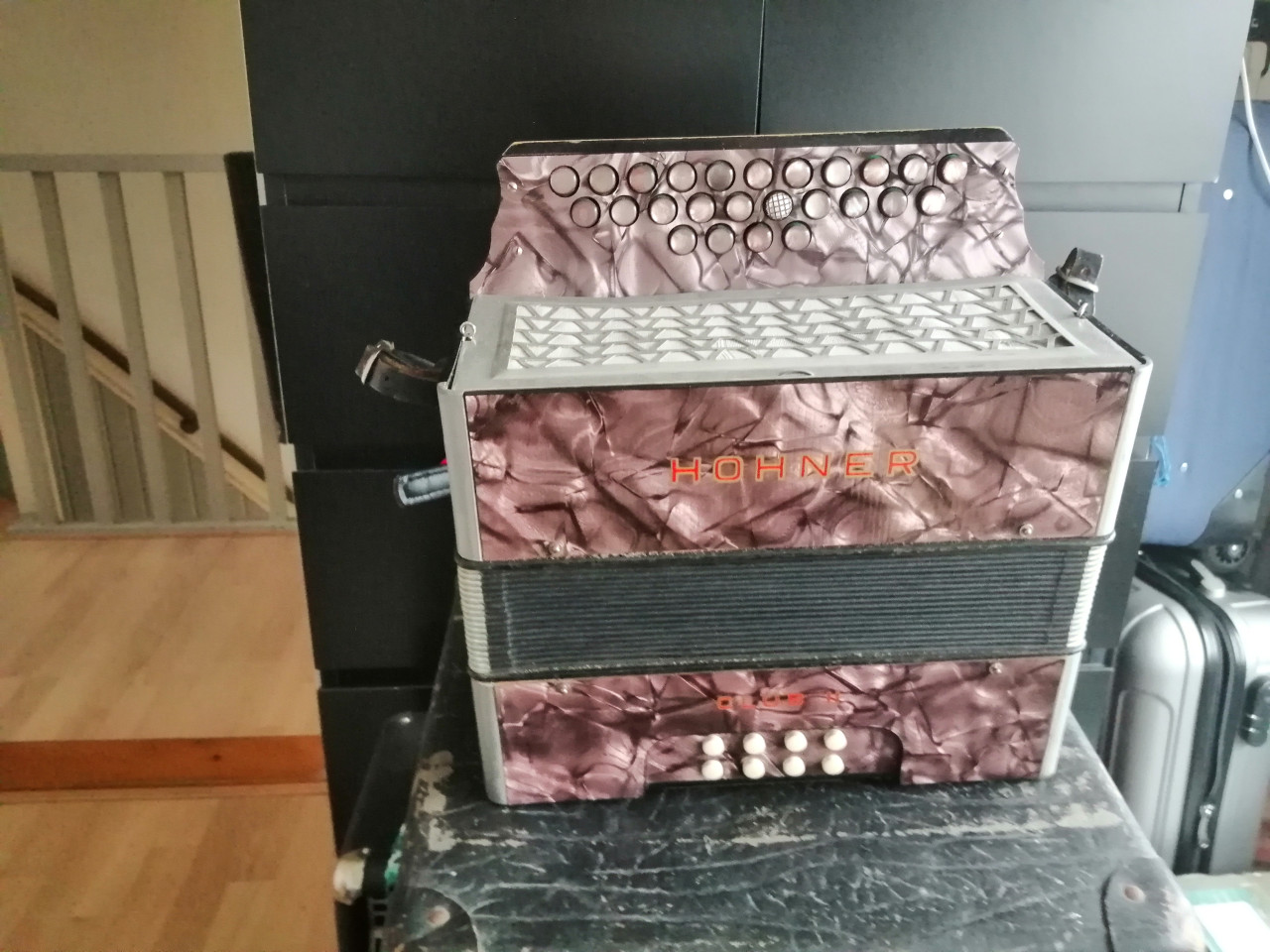 Knopaccordeon hohner IIb