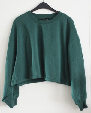 Groene trui maat 0xl