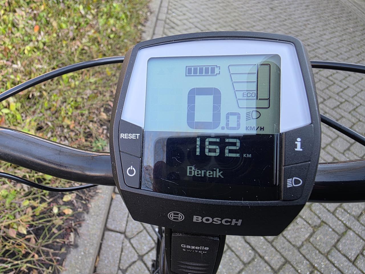 Schitterende Gazelle elektrische heren fiets met Bosch middenmotor