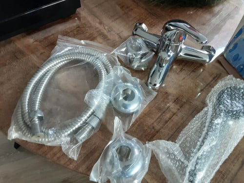 Isifix douche kraan met sproeier