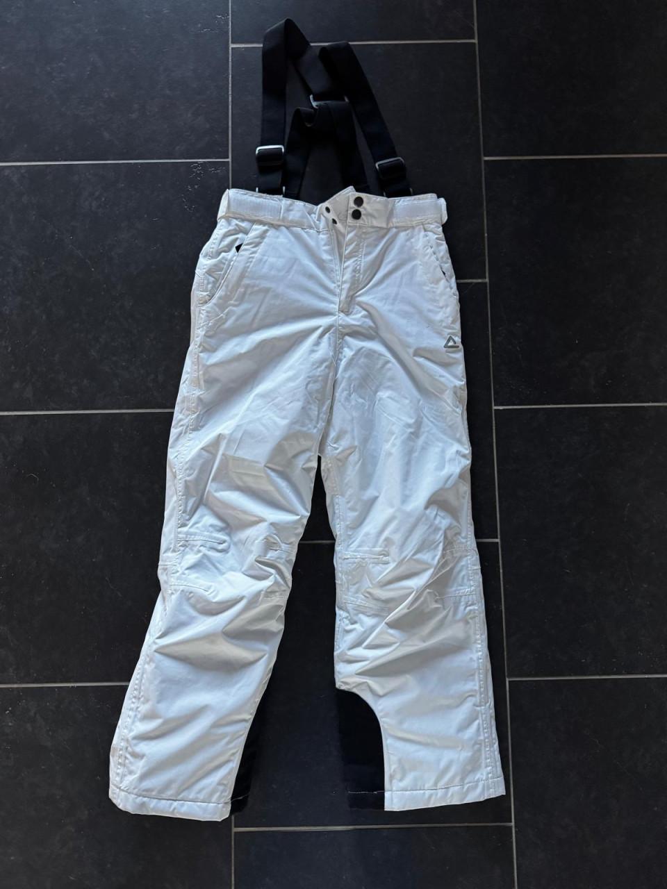 Dare2B skibroek wit maat 140 (9-10 jaar)