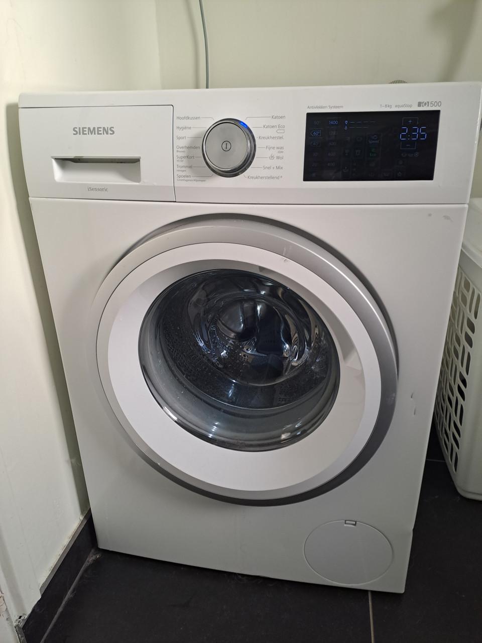 Wasmachine Siemens iQ500 aquastop