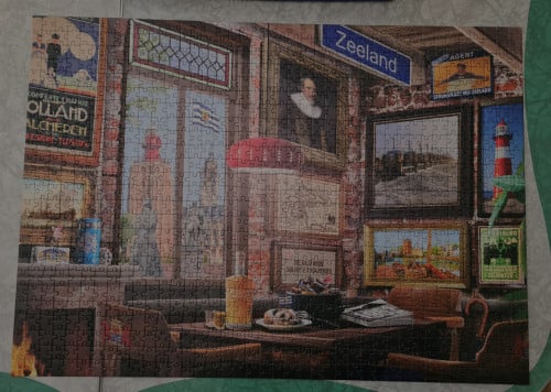 Puzzle 'zeeuws cafe' 1000 stukjes