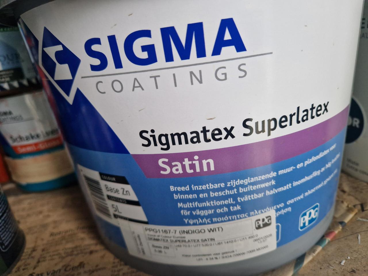 Verf (latex) kleur blauw te koop