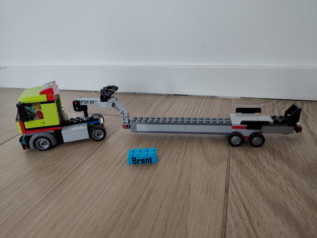 LEGO City Raceboottransport - 60254 incl doos en zakjes