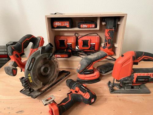 Accu gereedschap PowerPlus