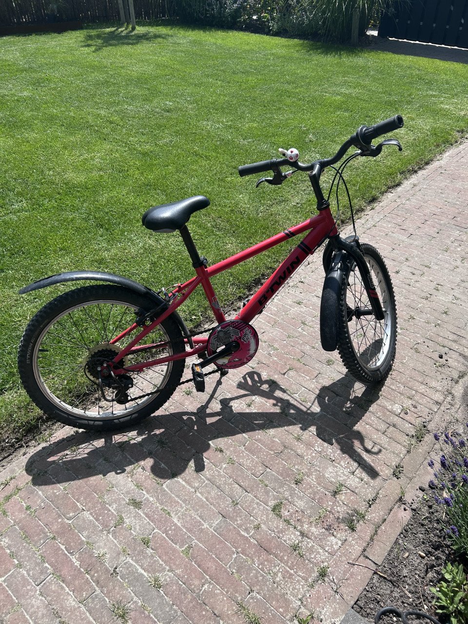 Jongensfiets b-twin 20 inch