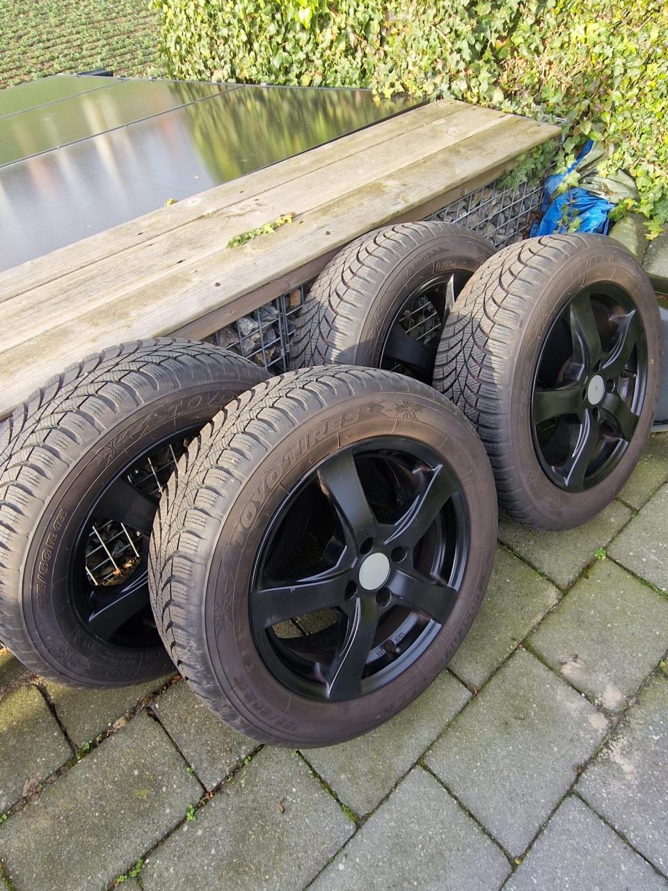 Winterbanden met licht metalen velgen