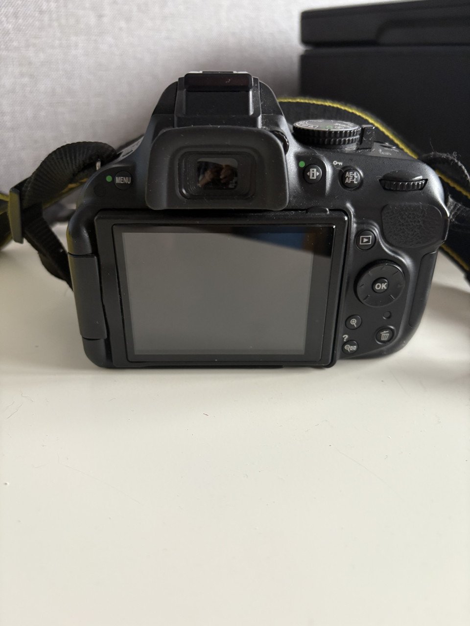 Nikon D5200 digitale srl camera met accessoires.