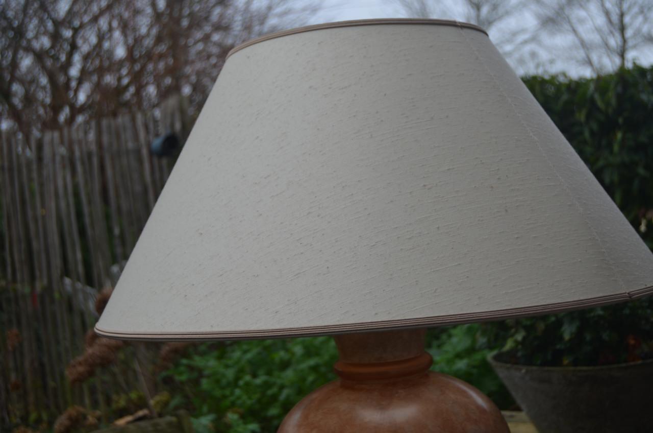 Fraaie grote schemerlamp in prima staat!!