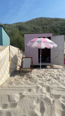 Strandcabine Te huur