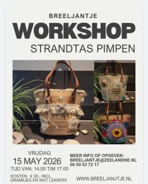 Workshop Ibiza tas pimpen